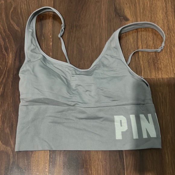 Grey sports bra/shirt - Picture 1 of 2